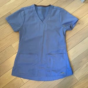 Grey’s Anatomy blue scrub set size XS